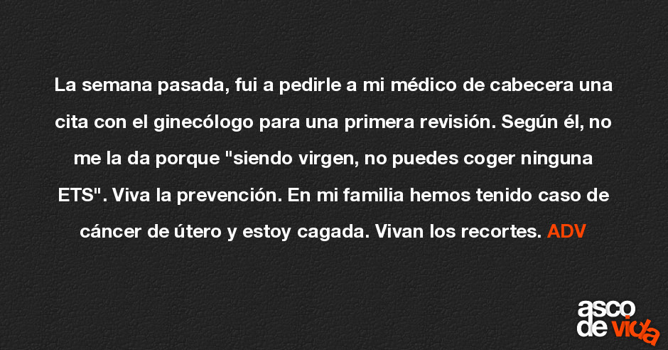 Revision ginecologica siendo virgen